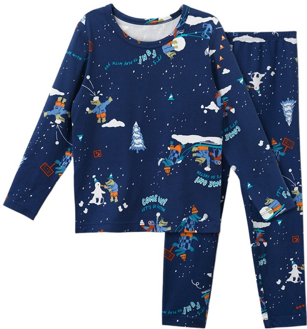 첨이첨이 HFC 피치기모 9부 실내복 상하의 세트 01