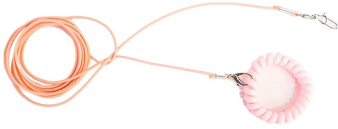앵무새 팔찌 리드줄, 핑크, 1개