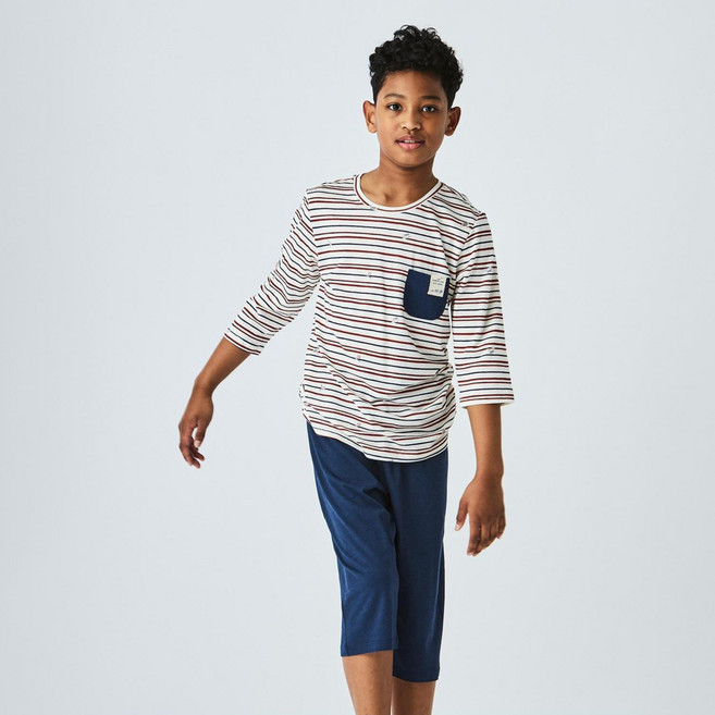 첨이첨이 아동용 HSC 7부 홈웨어 상의 + 하의 세트