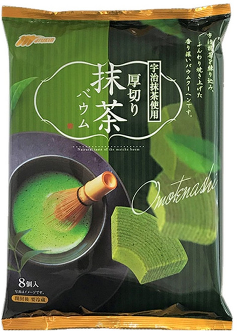 마루킨 아츠기리 말차 바움쿠헨, 1개, 150g