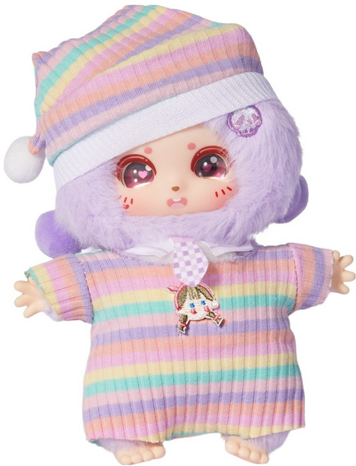 JAMMON Boutique 娃娃衣服 15cm, 棉花糖粉紅色, 1個