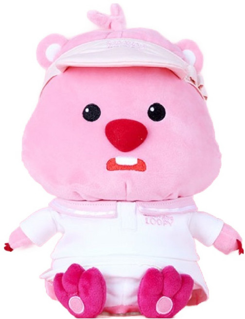 GOLFZON MARKET 賤萌Loopy 高爾夫角色1號木桿套, 粉紅色, 1個