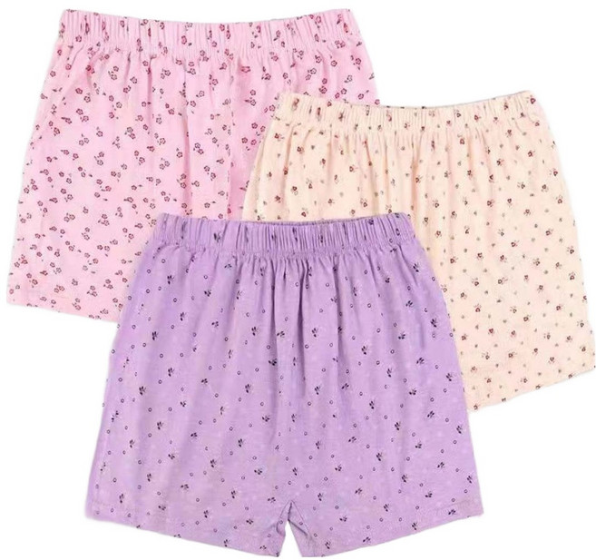 투이스타 여성용 세상편한 면 트렁크 사각 팬티 3종 세트