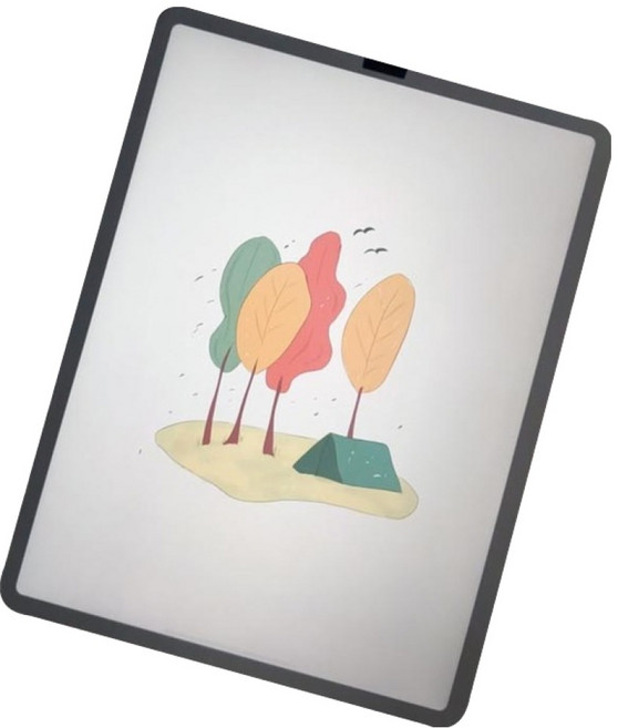 카라스 저반사 종이질감 액정필름 세트, 1세트