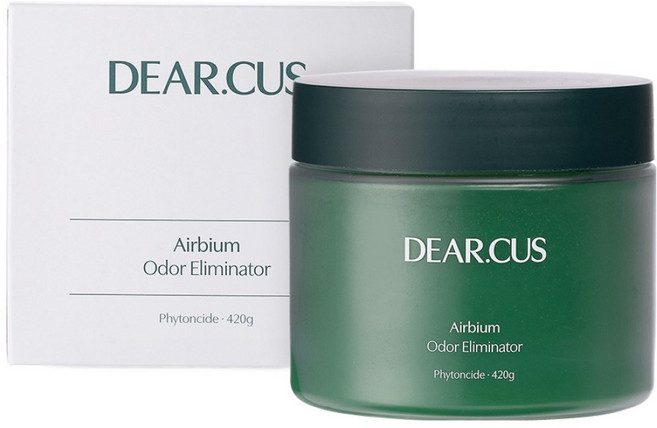 DEARCUS Air-Bium 固體除臭劑 420 芬多精 正裝, 420g, 1個