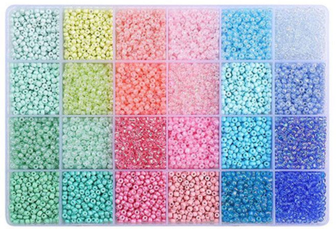 윰스 24색 DIY 비즈공예 세트, 스프링, 1세트