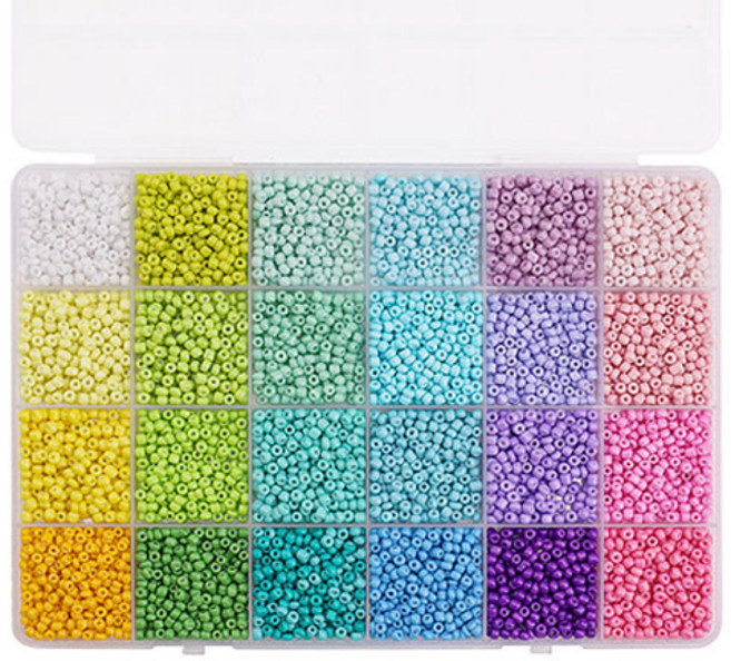 윰스 24색 DIY 비즈공예 세트, 마카롱, 1세트