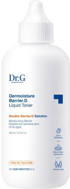 닥터지 더모이스처 배리어.D 리퀴드 토너, 200ml, 1개