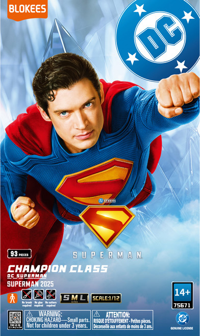 블로키 DC코믹스 챔피언 클래스 슈퍼맨 CC01, 1개