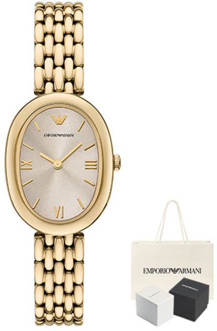 엠포리오아르마니 여성용 신포니아 메탈시계 패키지 세트 AR11707 + 쇼핑백