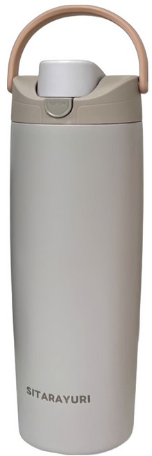 Sitarayuri 304不鏽鋼雙飲保溫杯 ZF-075, 顏色隨機, 1個, 900ml