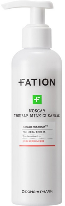 FATION Noscarnine 痘痘肌潔顏乳, 1個, 195ml