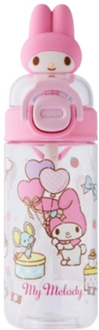 락앤락 스쿨핏 산리오 마이멜로디 원터치 보틀 ABF899PIK_SR, 핑크, 1개, 430ml