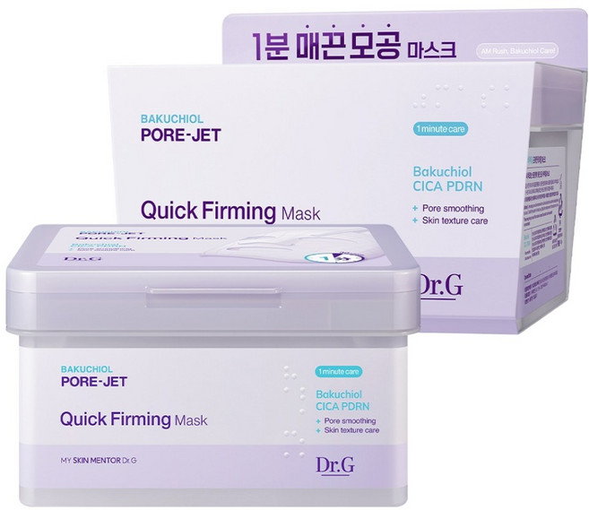 닥터지 바쿠치올 포어젯 퀵 퍼밍 마스크, 30개입, 1개