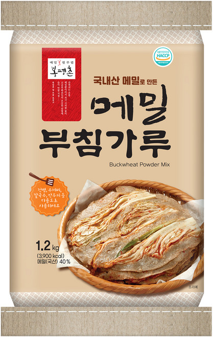 봉평촌 메밀부침가루, 1.2kg, 1개