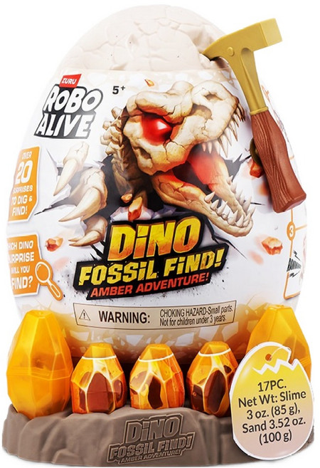 로보얼라이브 다이노파슬 어드벤처 공룡 발굴 장난감 랜덤발송, 1개