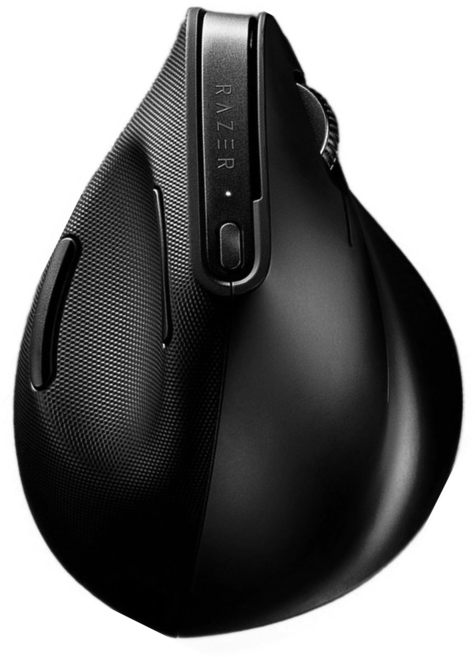 RAZER 雷蛇 Razer Pro Click V2 直立式滑鼠, 黑色, RZ01-05250100-R3A1