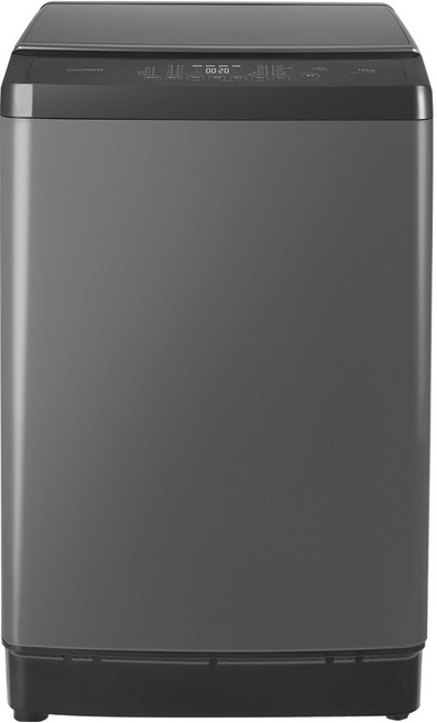 쿠쿠 5중 입체 날개 스테인레스 통돌이 세탁기 12kg 방문설치, 티타늄그레이, CWM-ATNL1210G