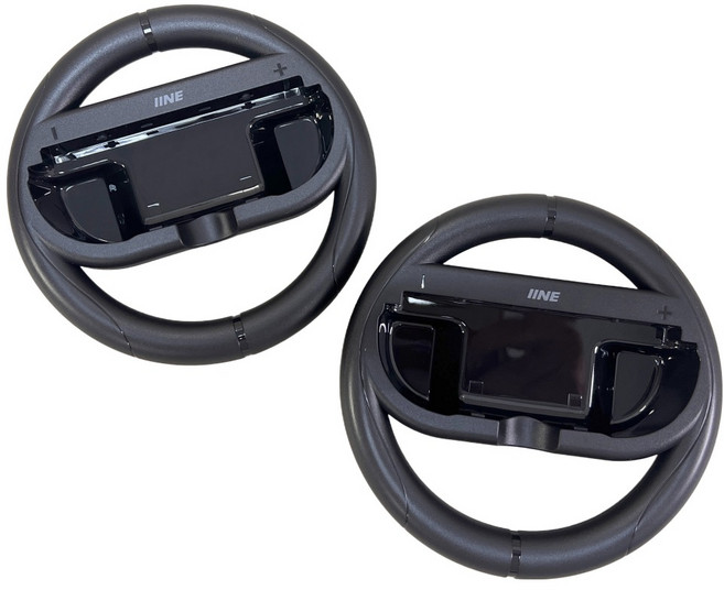 IINE 良值 SWITCH 2 用方向盤, 黑色, 2個, L1080
