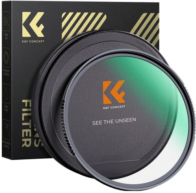 케이앤에프컨셉 나노 X 슈퍼하드 프로텍터 MC UV 필터 67mm, 1개