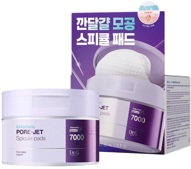닥터지 바쿠치올 포어젯 스피큘 패드 80ml, 30매입, 1개