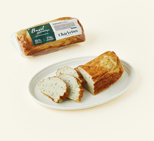 샤르베티에 아질산 나트륨 무첨가 바질 훌라이쉬케제, 250g, 1개