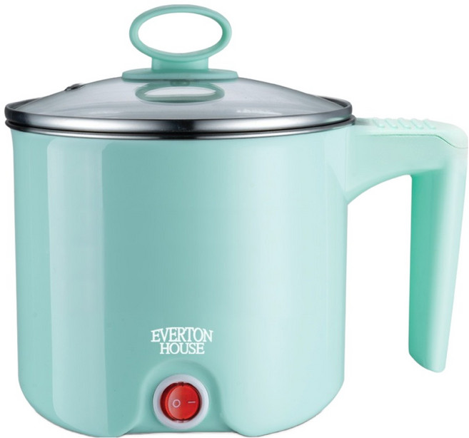 에버튼하우스 보니타 전기 라면 멀티 포트 1L, EHHL-RP45771A(민트)