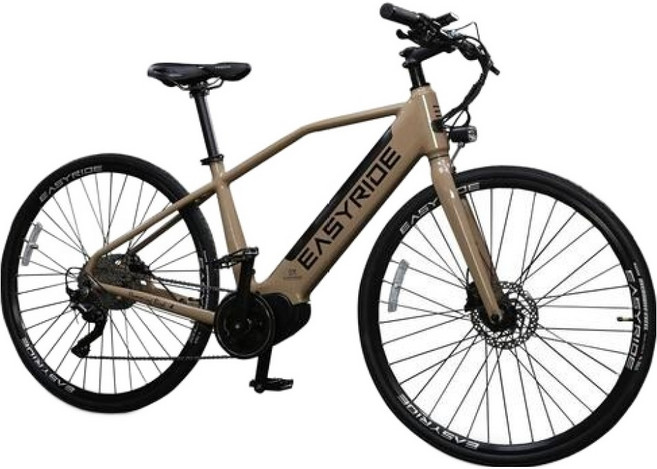 이지라이드 허밍버드 미드모터 48V 350W 14Ah 전기자전거 고객직접설치, 탄베이지, 알루미늄