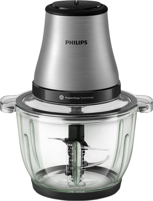 PHILIPS 飛利浦 Power 3000 系列 主廚版 玻璃金屬食物調理機, HR1503/00