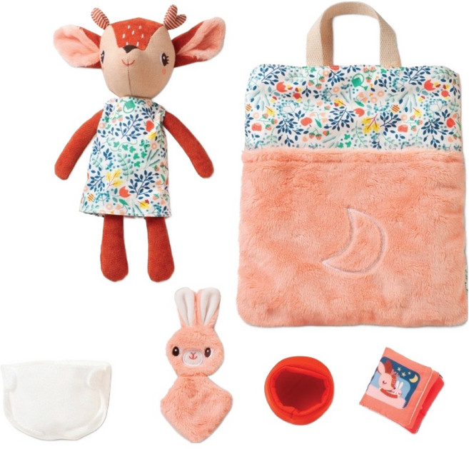 Lilliputiens 比利時 史黛拉晚安包, 史黛拉 粉色, 1個