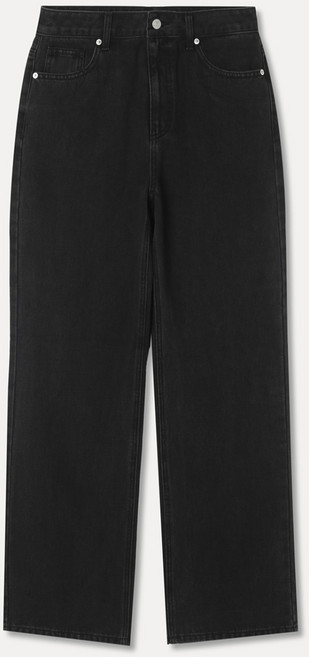 미쏘 여성용 코튼 스트레이트핏 데님 바지