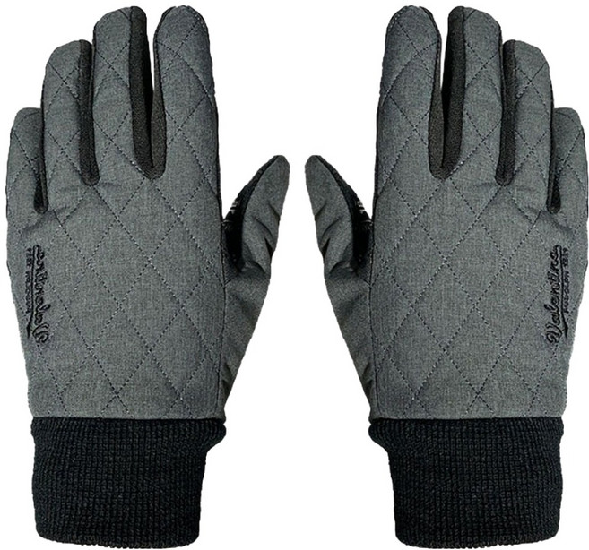 제코 콤비 극세사 겨울 등산 자전거 스마트폰 터치 방한장갑 양손착용 세트, 그레이, 1세트
