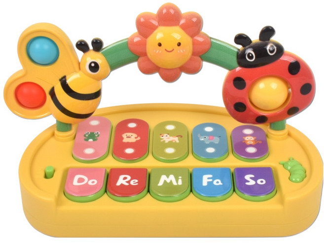 오즈토이 햇님이 동산 멜로디 피아노 hlx228a, 혼합색상, 1개