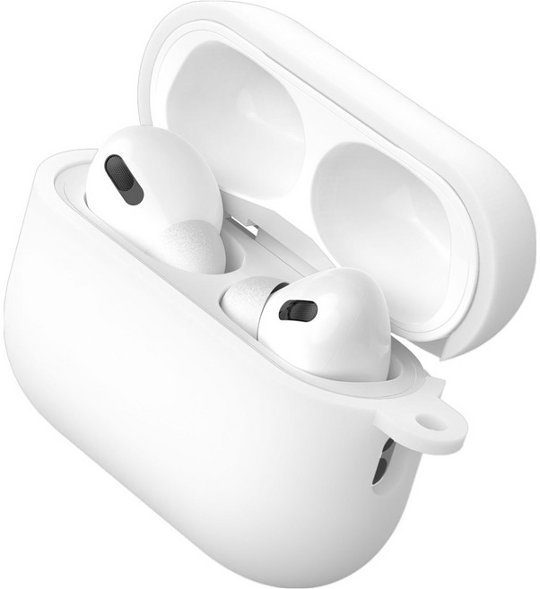 구스페리 지문방지 매트 에어팟 케이스, 에어팟 프로 3, 반투명, 1개