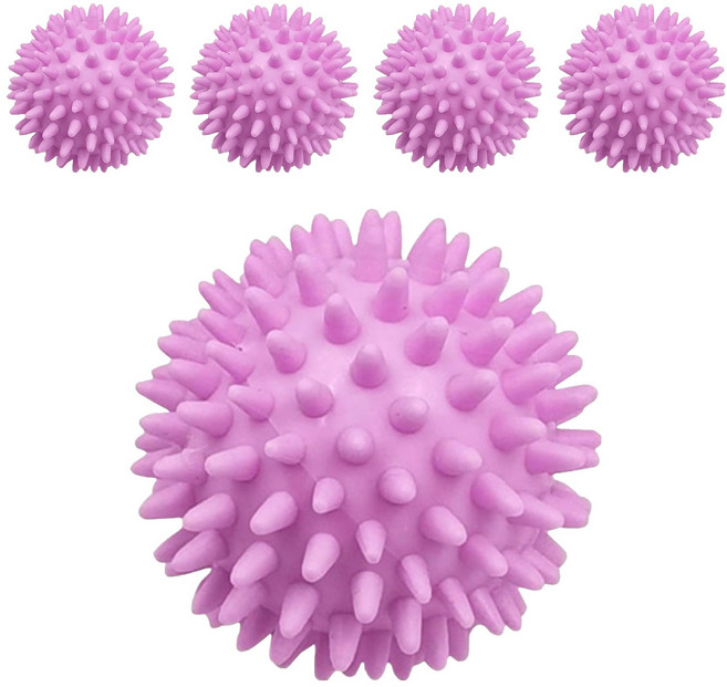 디케이원 미니멀한 세련된 세탁 볼 63cm, 퍼플, 5개