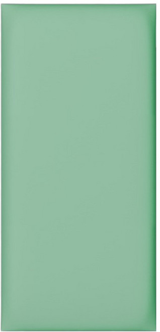 행복상점 유아용 푹신한 스티커 쿠션 충돌방지 소프트 벽, 민트 그린, 1개