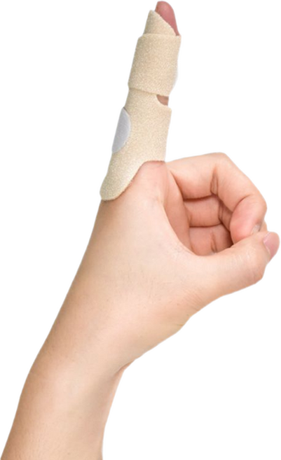 디유라 성인용 발가락 손가락 고정 보호대 더블, 1개