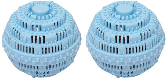 빅벅 다용도 대형 세탁볼 구김 엉킴 방지 세탁조 11cm, 블루, 2개