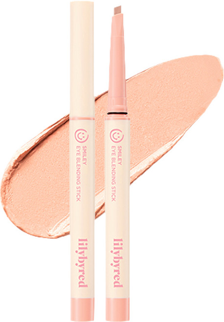 릴리바이레드 스마일리 아이 블렌딩 스틱, 1개, 매트01 뽀용피치