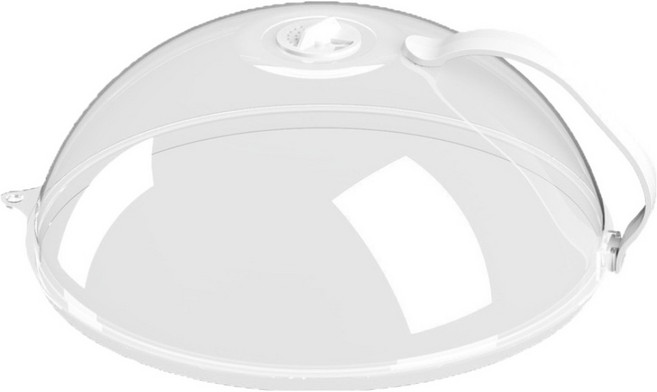 德利生活 微波爐保鮮碗蓋 220g, 透明色, 1個