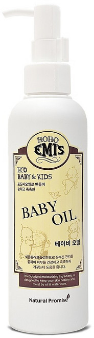 호호에미 유아용 베이비 오일, 200ml, 1개