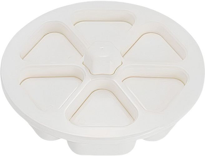 리빙스튜디오 삼각김밥 메이커 6구, 1개, 화이트