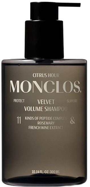 몽클로스 탈모증상완화 벨벳 볼륨 샴푸, 1개, 300ml