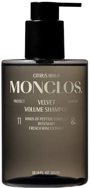 몽클로스 탈모증상완화 벨벳 볼륨 샴푸, 1개, 300ml - 쿠팡