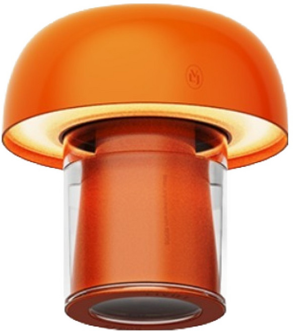 리브제 올라 무선 미니 무드등 초음파 가습기, 글로우 오렌지, LIVJET-HOLA