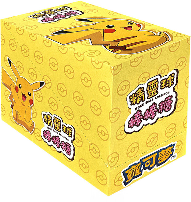 AMANDIER 雅蒙蒂 寶可夢精靈球棒棒糖組盒, 120g, 1個