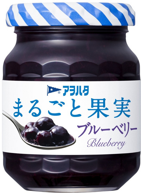 Aohata 藍莓果醬 無蔗糖, 125g, 1罐