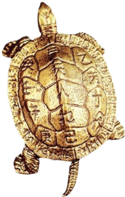 누베트 거북이 인테리어 장식 소품 개업 선물 조각상, 골드