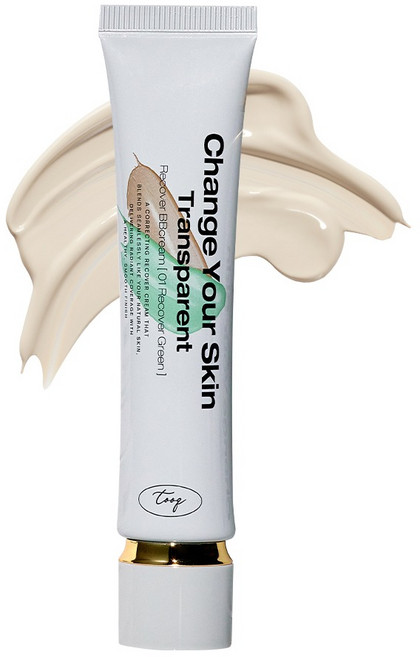 투크 트렌스페어런트 리커버 비비크림, 1개, 40ml, 01리커버그린