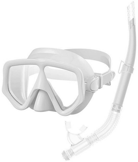 로드웰 1세대 씨리프 스노클링 다이빙 마스크, 화이트